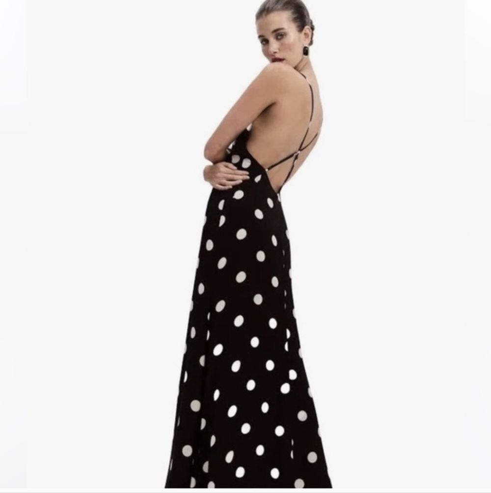Reformation • Zani Dress in Moon Dot - size 2